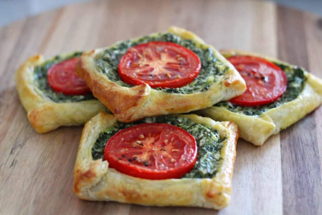 spinach galette