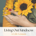 Canva Image- Woman Holding Sunflowers