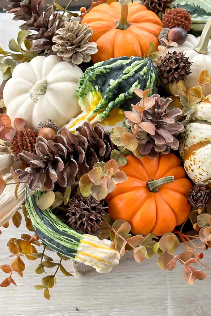 fall dough bowl- added fluff
