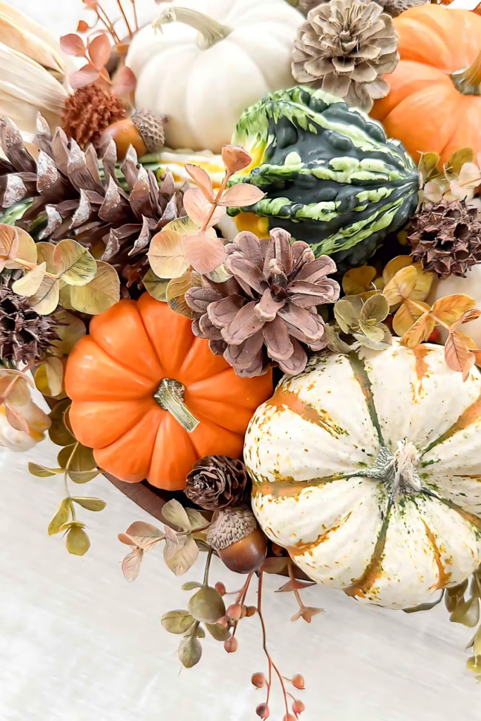 fall dough bowl- added fluff