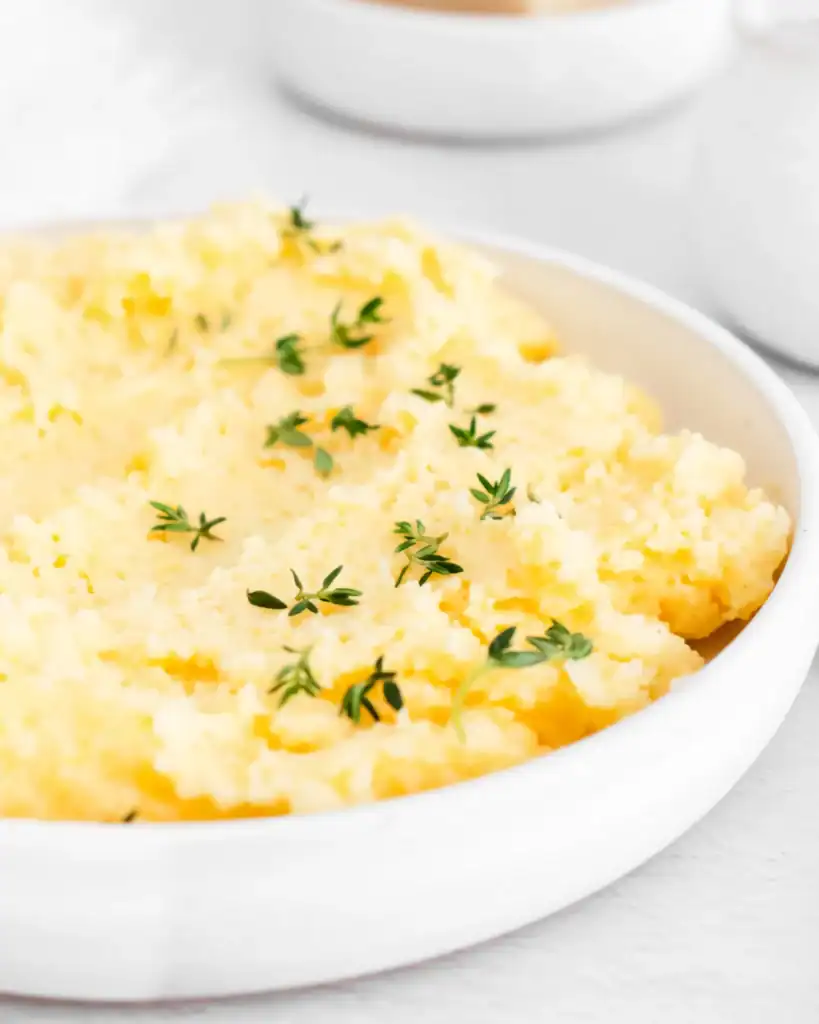 Cheesy Polenta