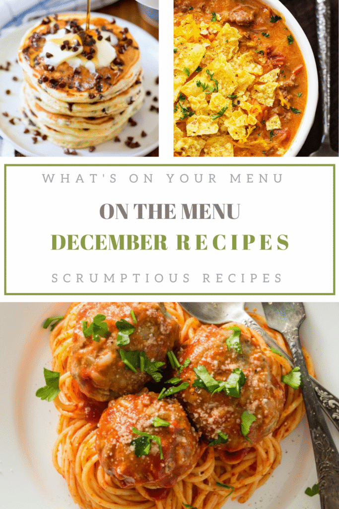 On the Menu for December 13th