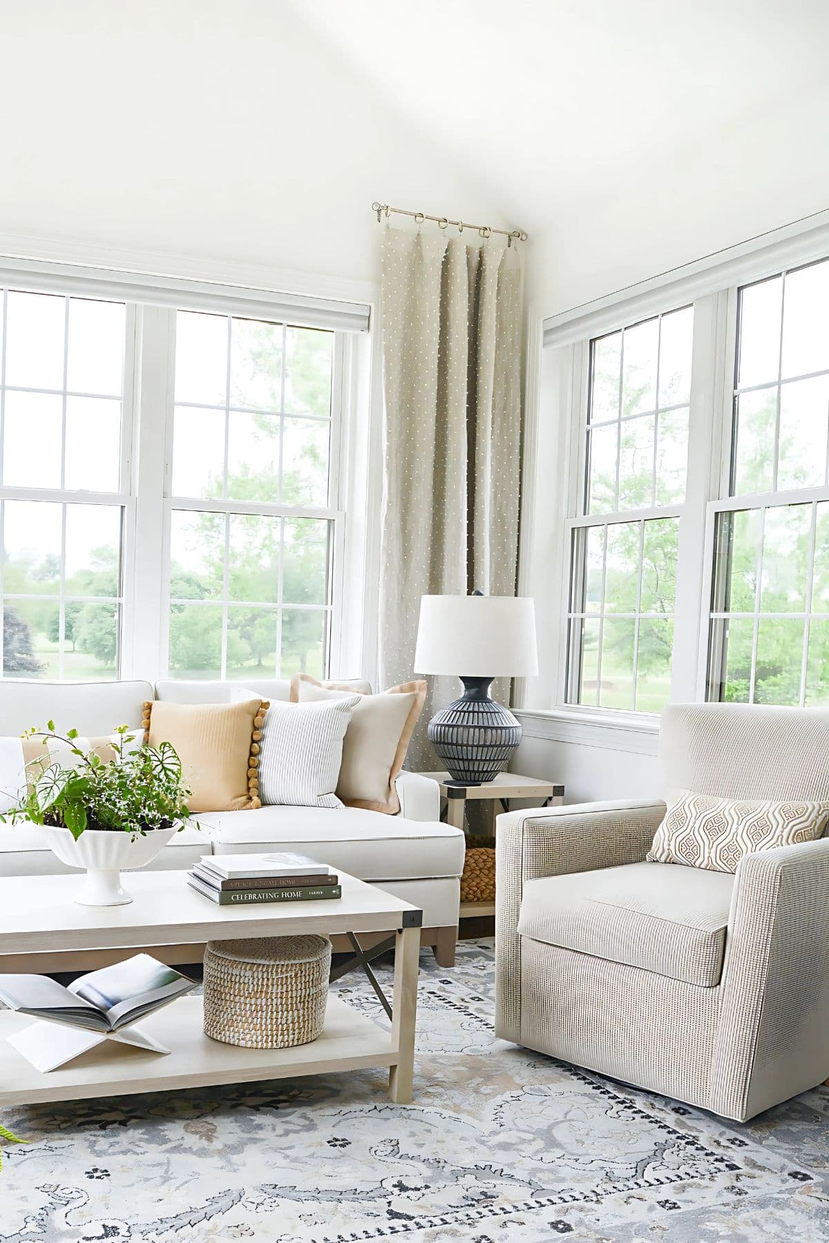 Decorating Small Spaces- sunroom