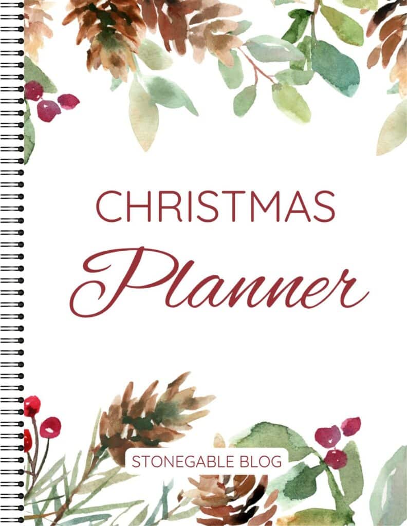 CHRISTMAS PLANNER COVER