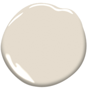 paint chip of Benjamin Moore's Sonnet