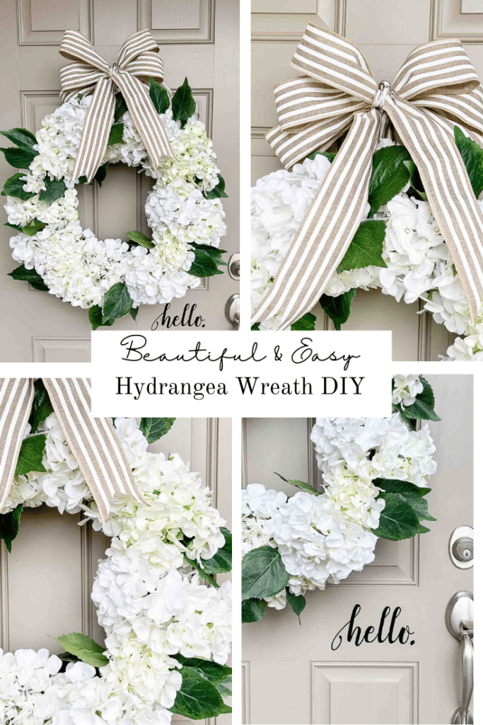 pin for hydrangea wreath diy post