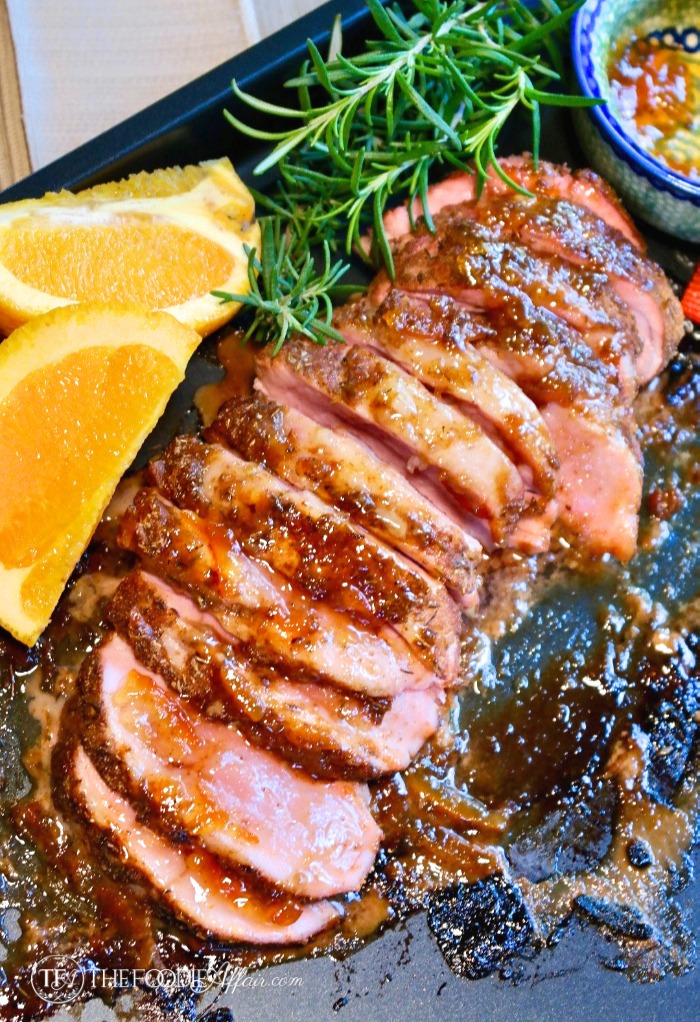 pork tenderloin with fresh herbs and lemon