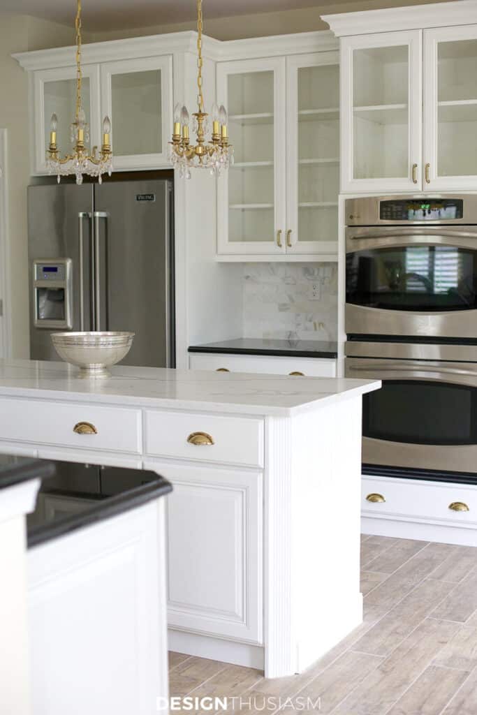 remodeled white kitchen