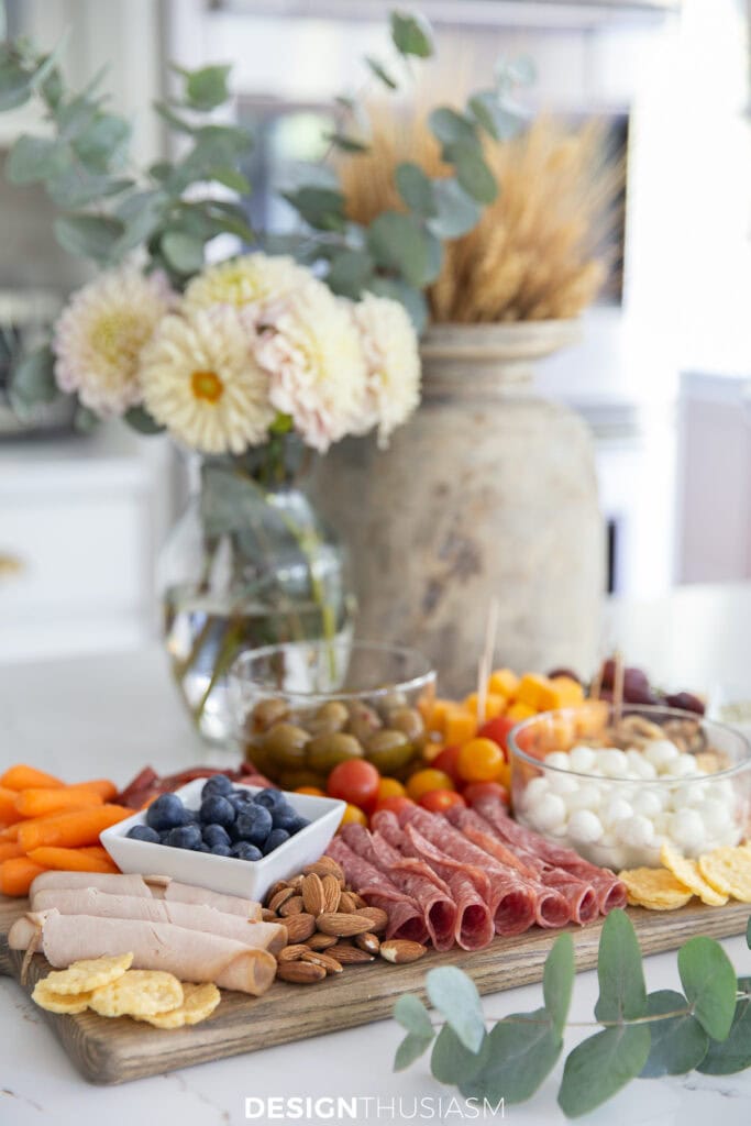 simple charcuterie board