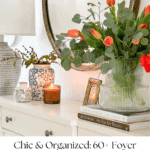 Inspiration and tips for creating a foyer that is stylish and well organized, along with shopping sources.