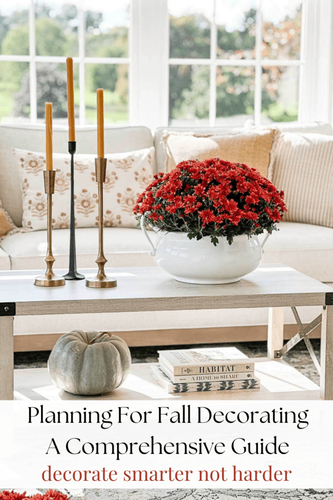 pin for PLANNING FOR FALL DECORATING