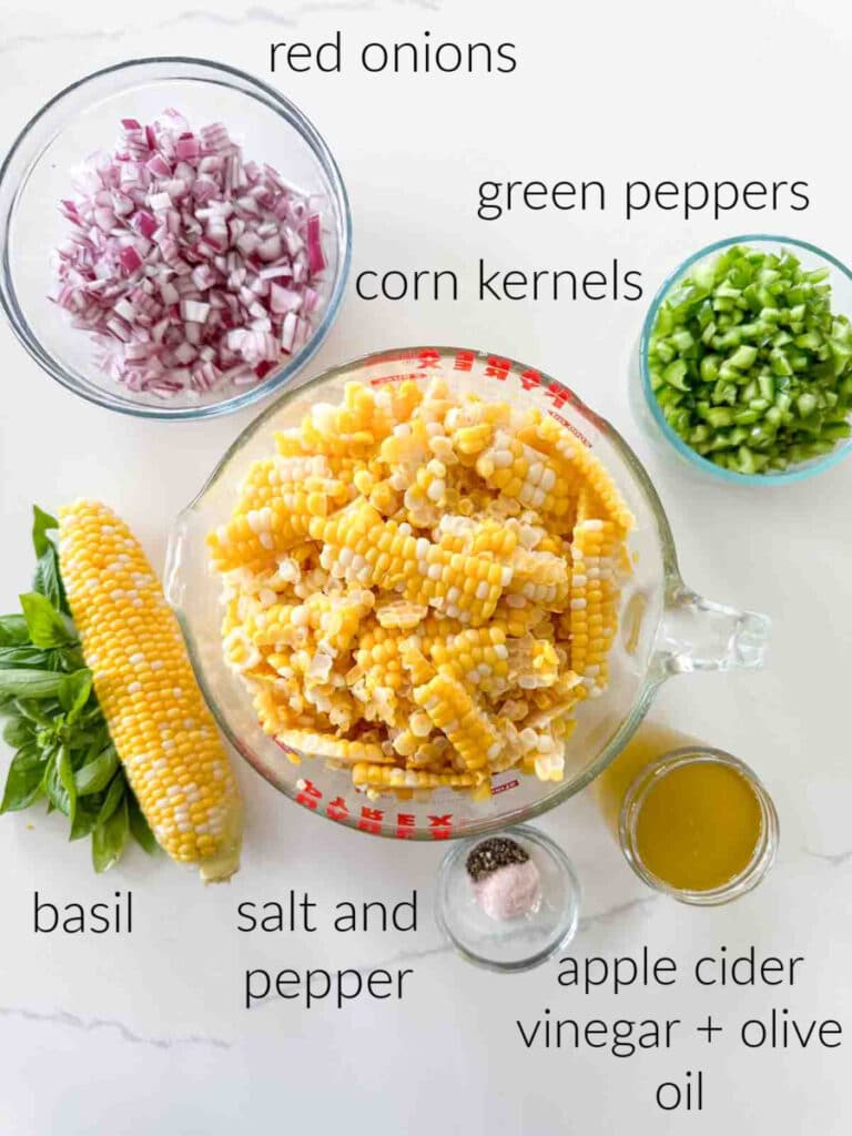 ingredients in corn salad