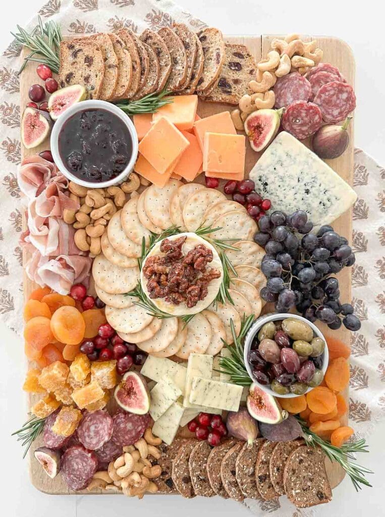 holiday charcuterie board