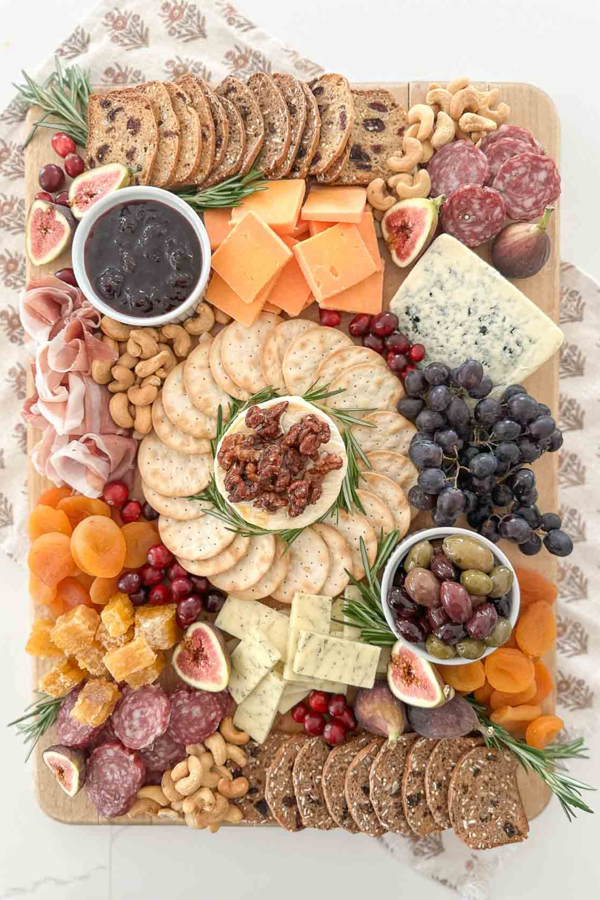 holiday charcuterie board