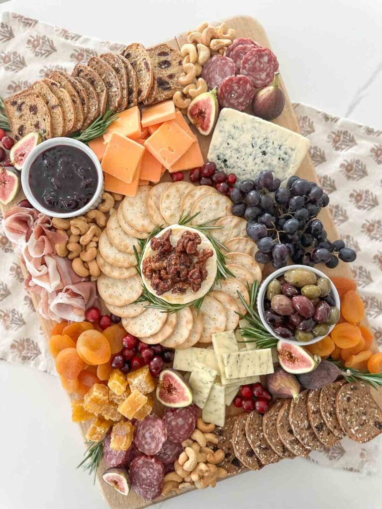holiday charcuterie board