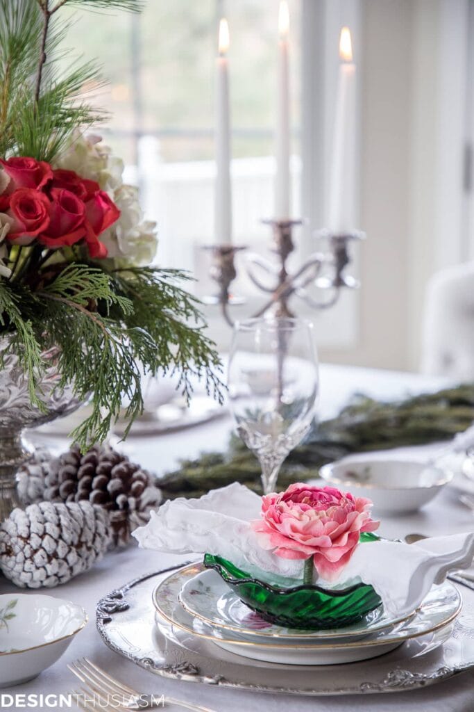 opulent Christmas table