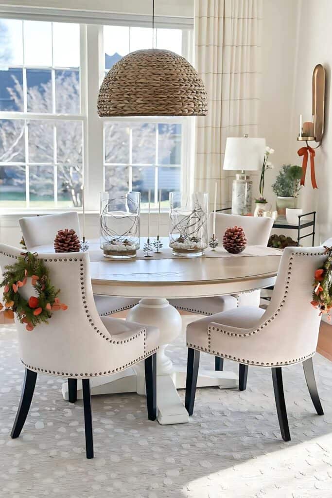 Christmas Dining room e