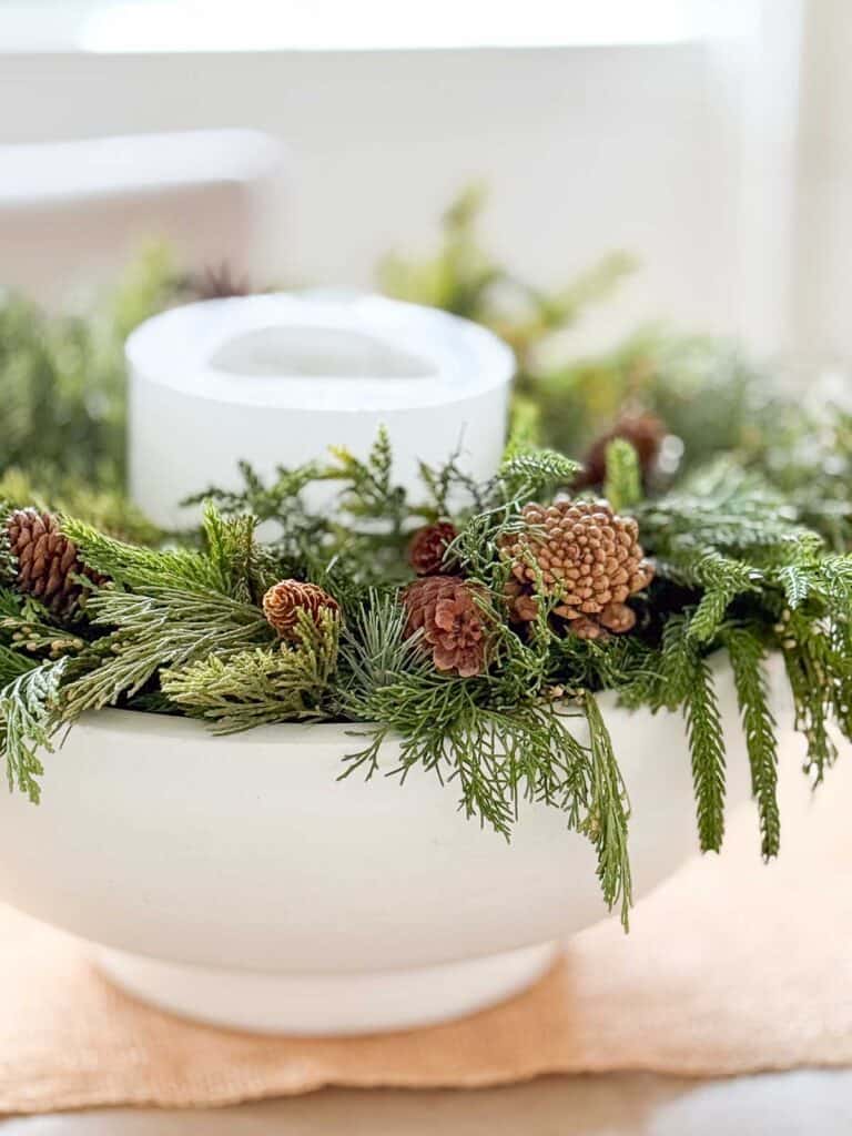easy Christmas arrangement