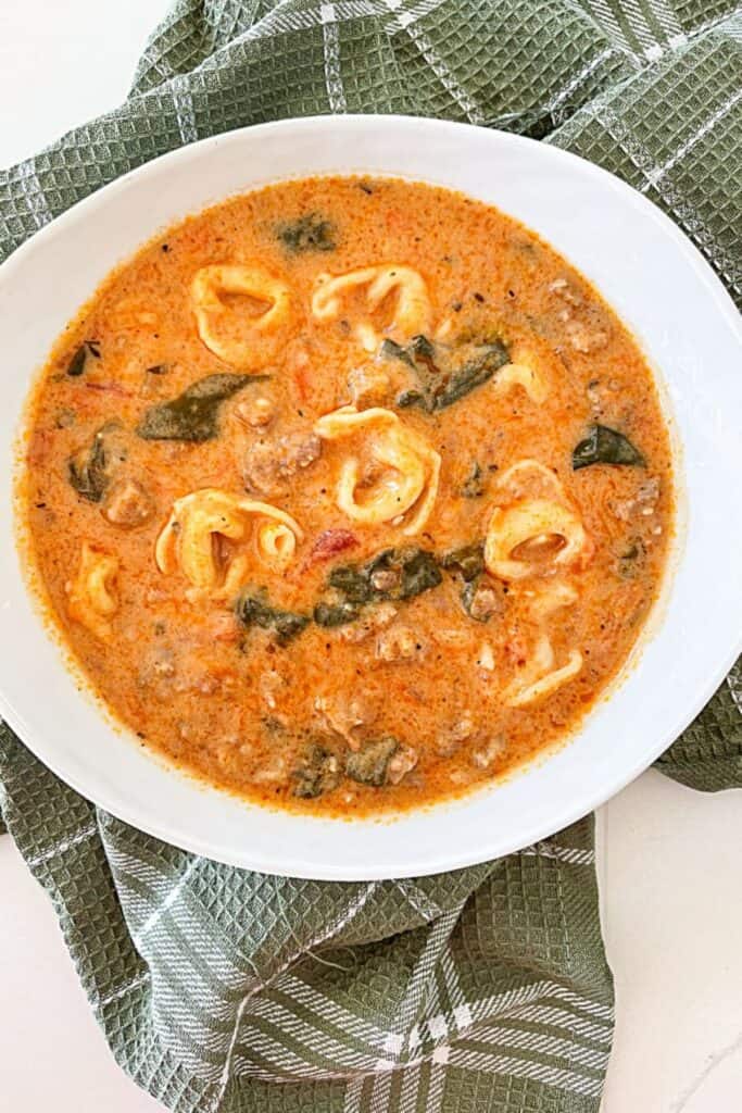 Italian Tortellini Soup