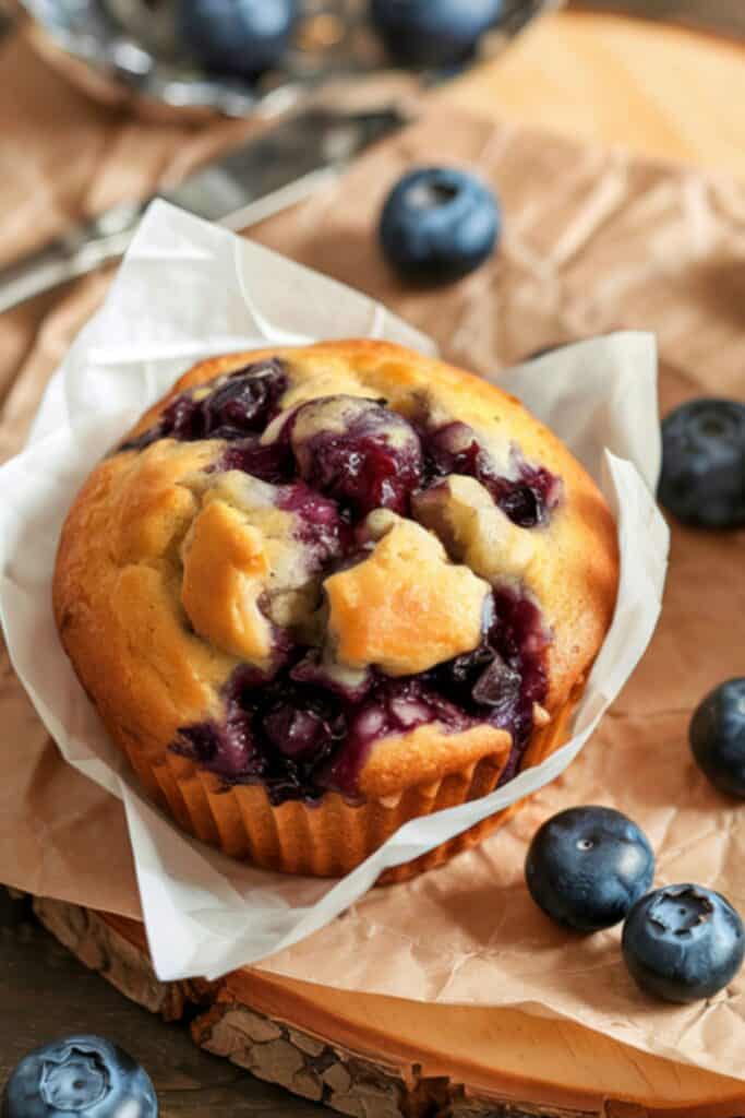 blueberry muffins