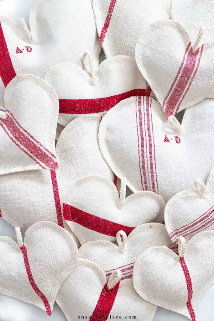 grainsack sachet hearts