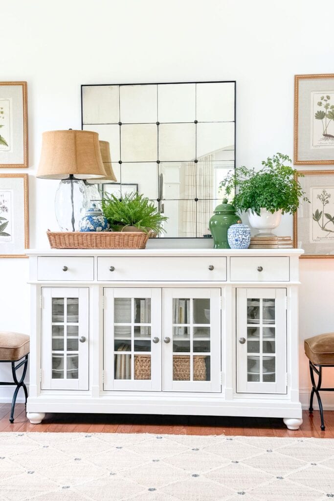 How To Style A Buffet, Simple Steps For A Polished Display
