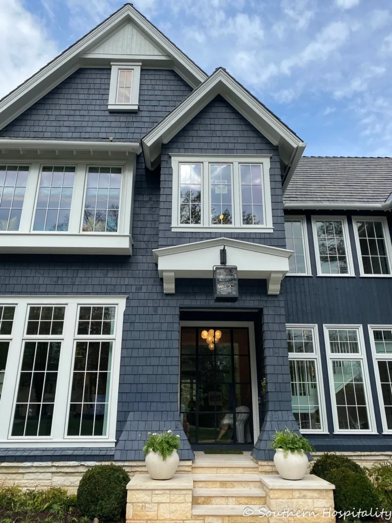 outside of designer spring showhouse