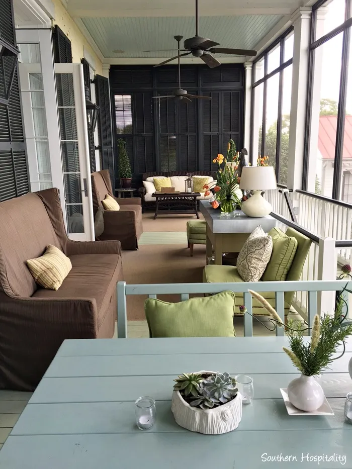 porch at Moss Mountain