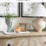 chest with decor on it