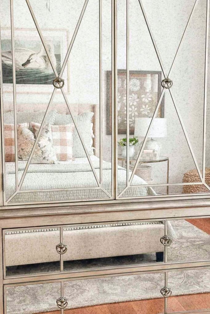 reflection in a armoire