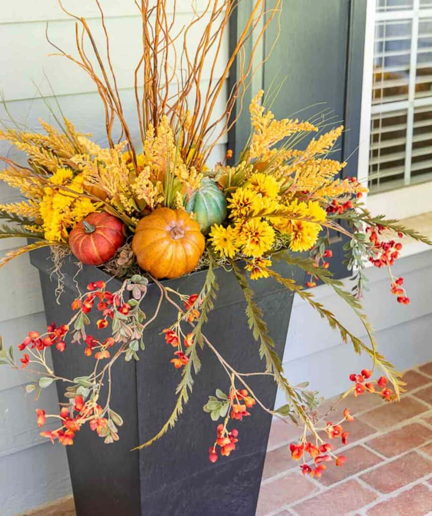 Cozy Fall Front Porch