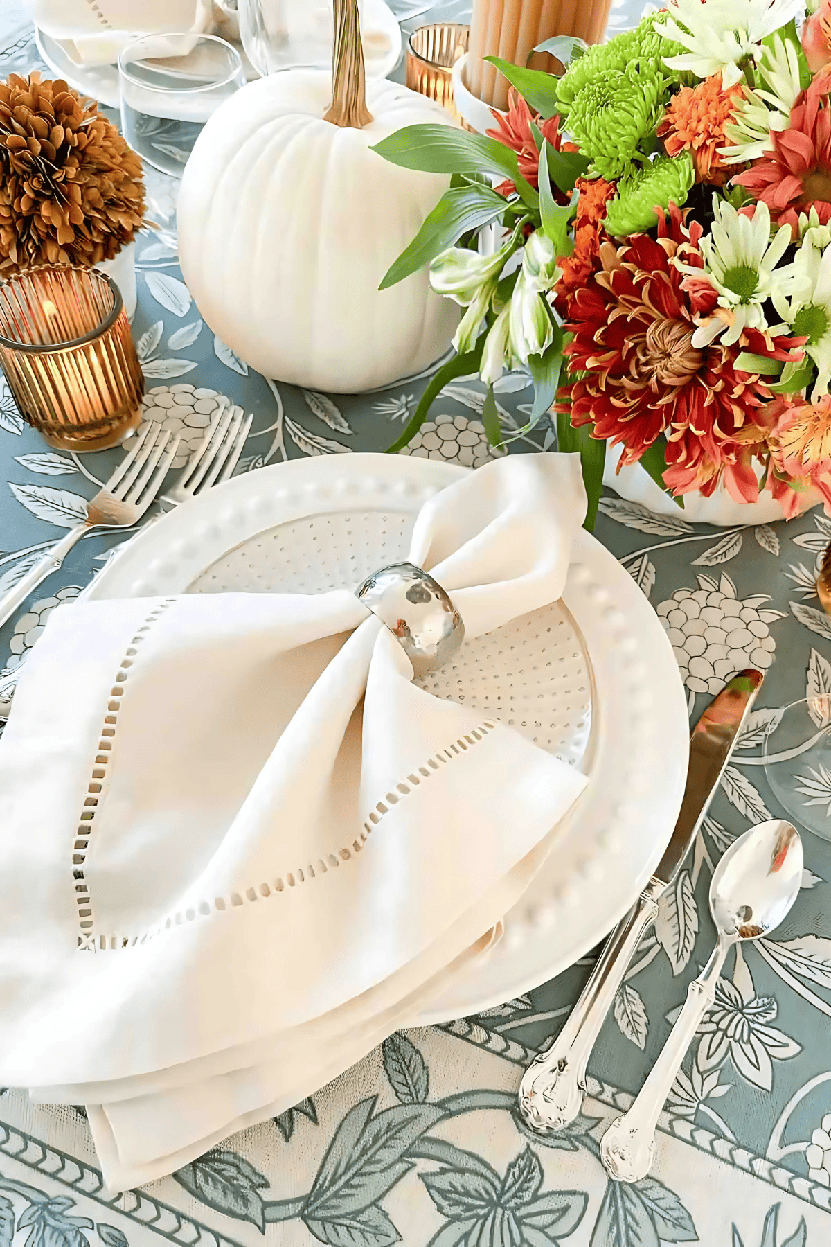 Thanksgiving place setting