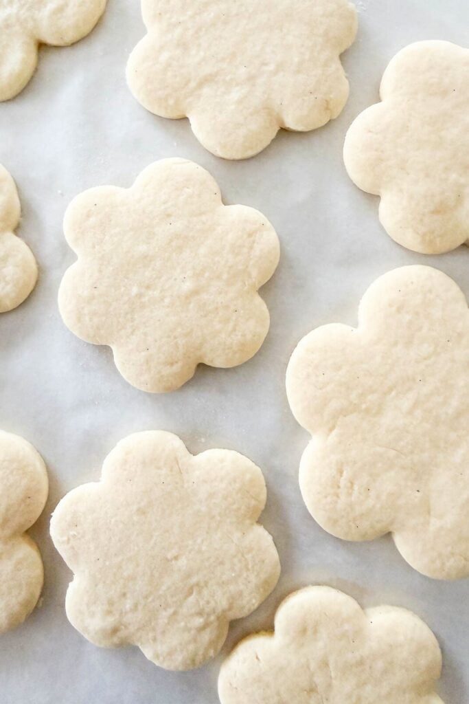Out of the oven sugar cookies