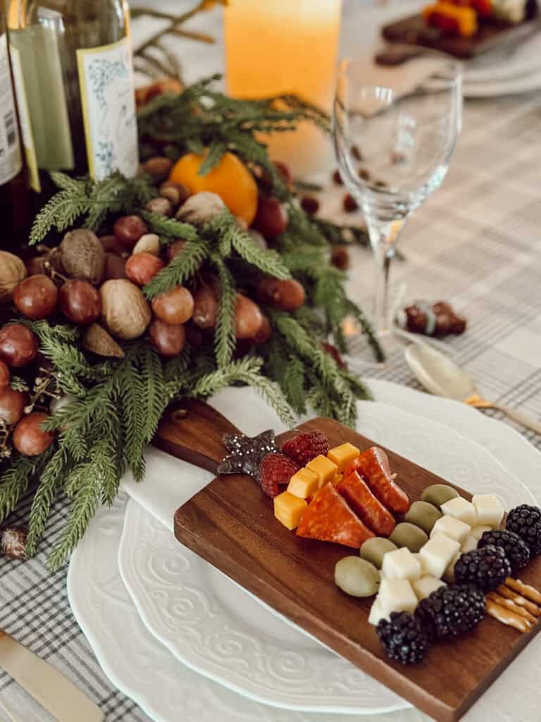 individual charcuterie board