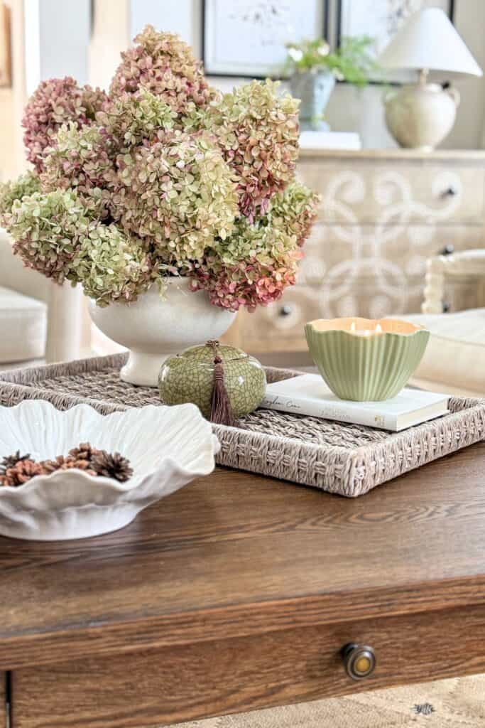 coffee table in a living room