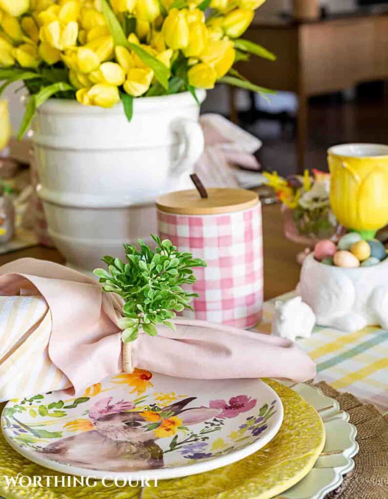 Easter Table Setting