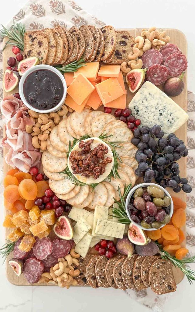 holiday charcuterie board